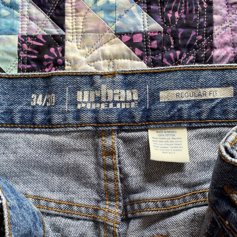 Urban Pipeline Blue Straight Leg Jeans